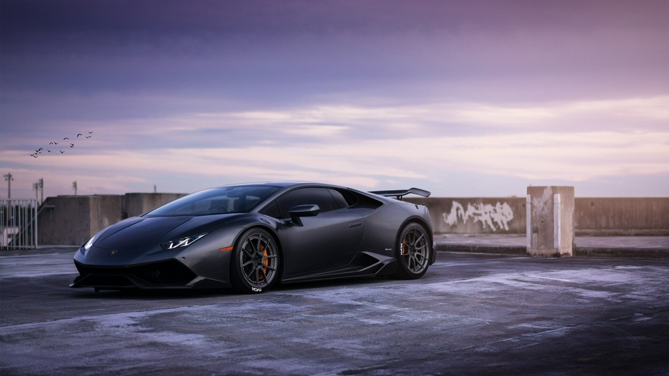 Передние колеса Lamborghini Huracan