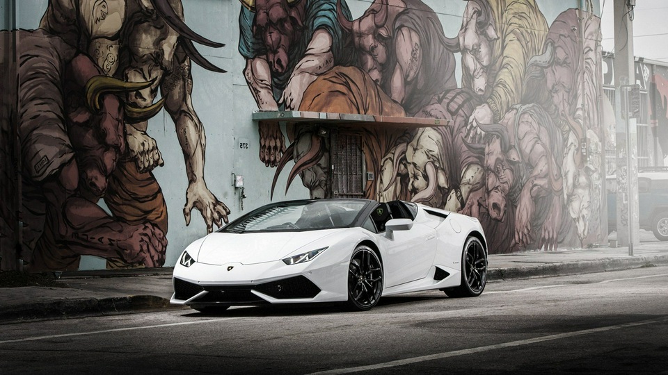 Lamborghini Huracan Белый