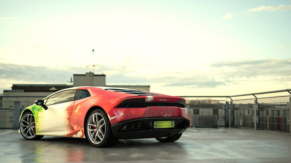 Технология печати Lamborghini Huracan