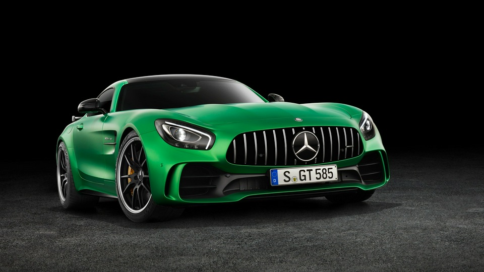 Mercedes AMG GT Зеленый