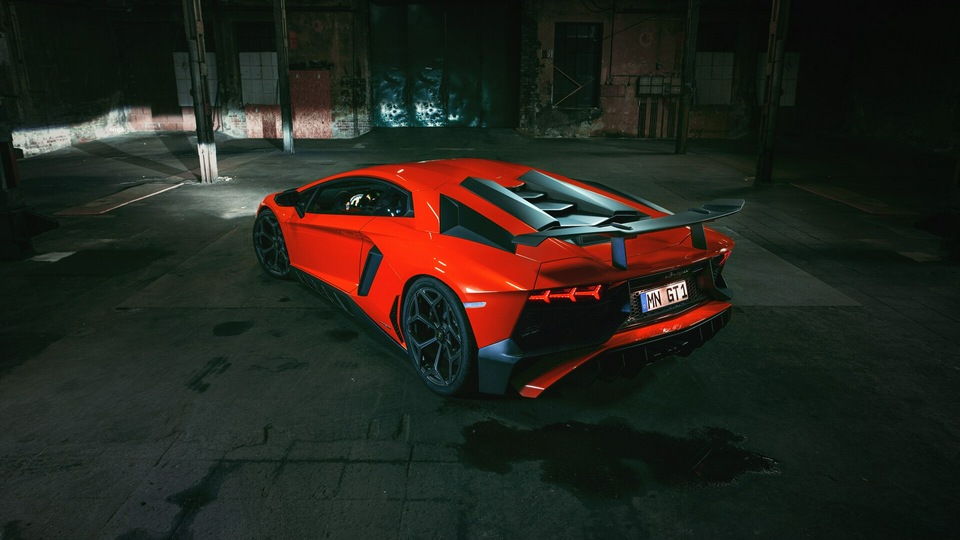 Задний фонарь Lamborghini Aventador