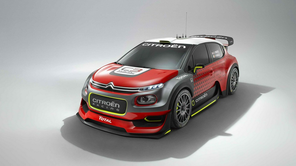 Концепт Citroen C3 WRC 2017