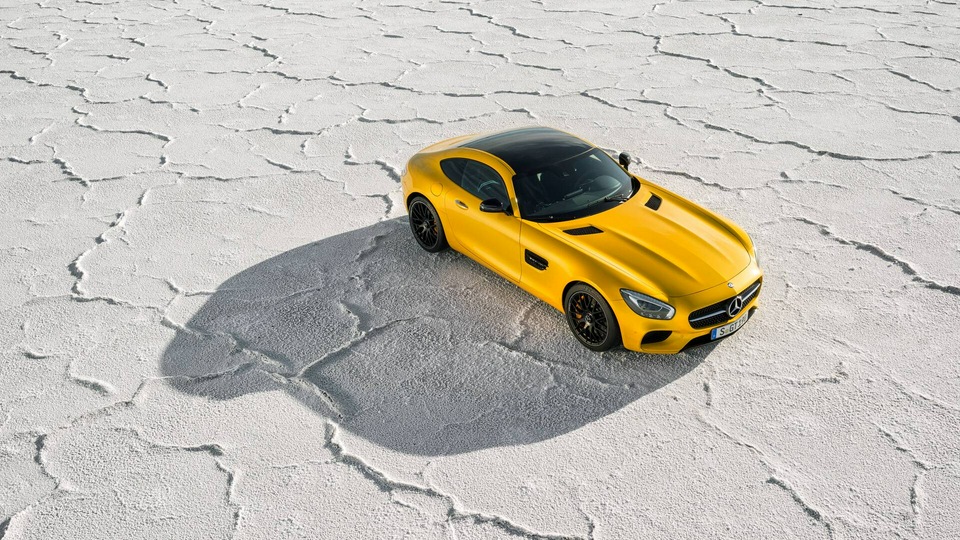 2018 Желтый Mercedes Benz Amg GT