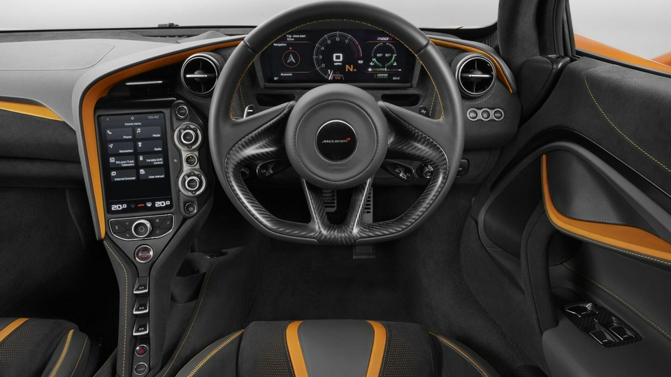 Интерьер Mclaren 720S