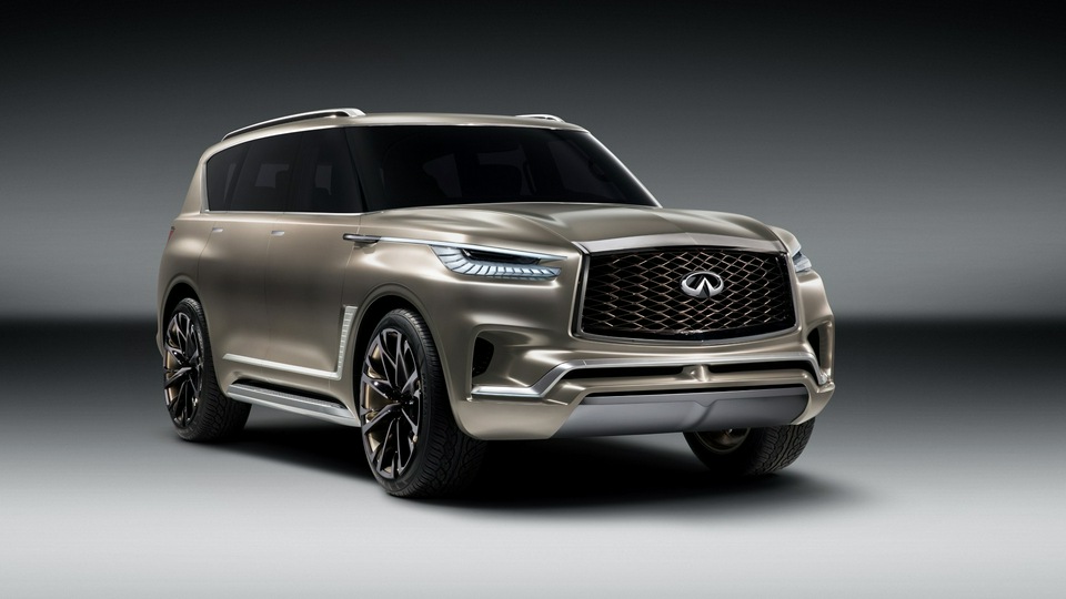 Концепция монографии Infiniti QX80 8k