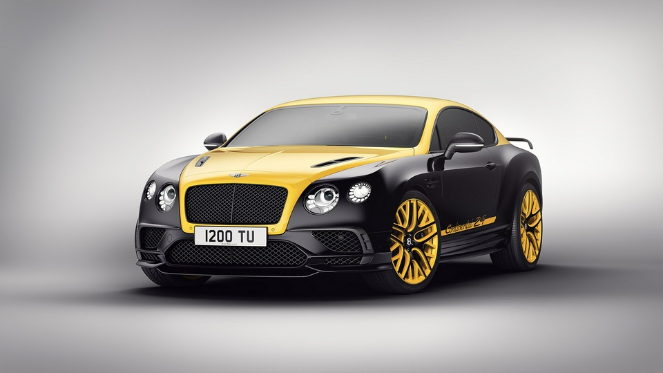 Bentley Continental GT 24 Золотой Черный