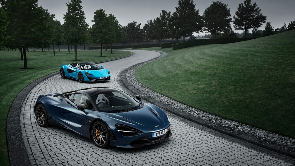 McLaren 720S и McLaren 570S Spider