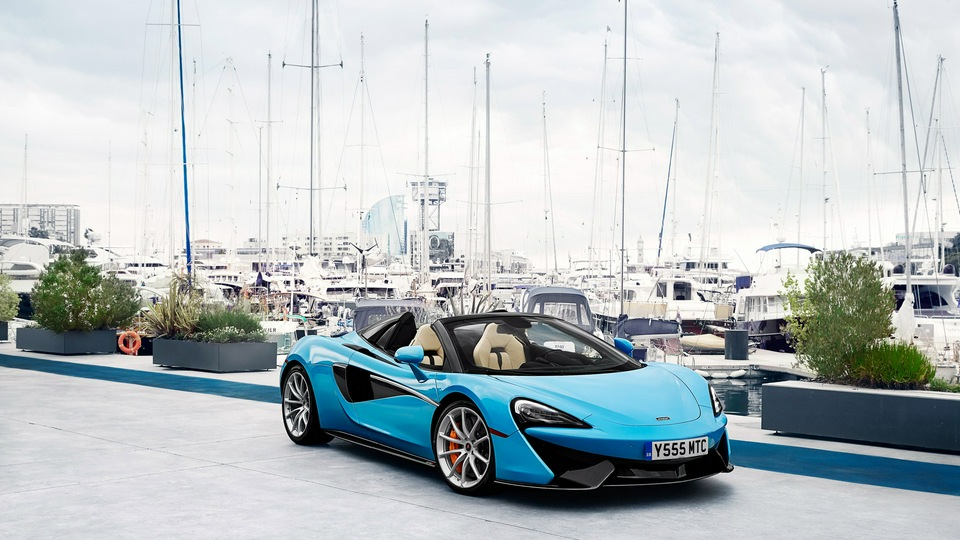 McLaren 570S Spider 2018 4k