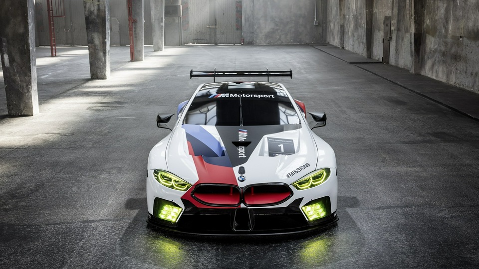 2018 BMW M8 GTE 4k