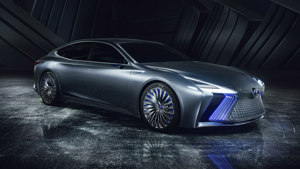 Lexus LS Concept 4k 2017