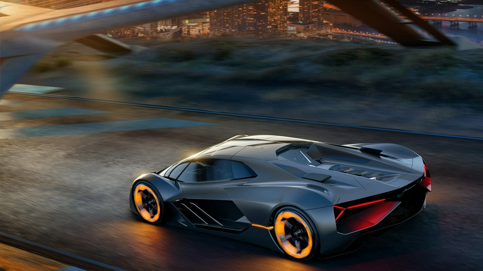 Lamborghini Terzo Millennio 2017 4k