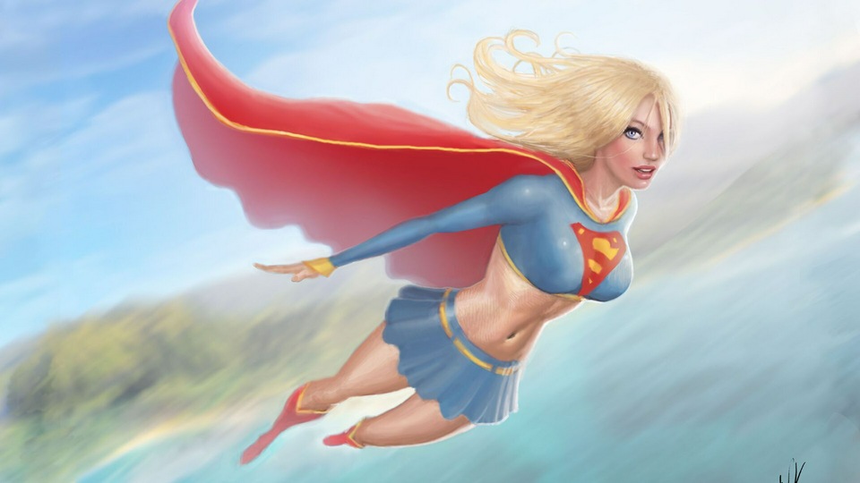 Произведение искусства Supergirl 5k