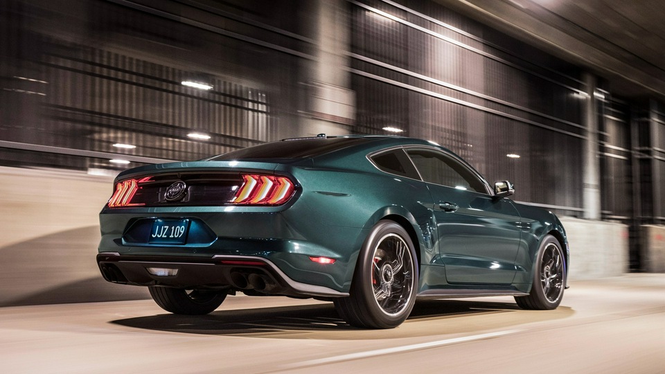 2019 Ford Mustang Bullitt Задний 4k