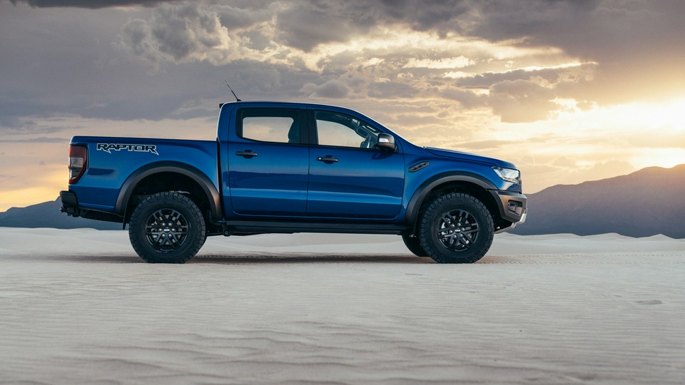 Ford Ranger Raptor Вид сбоку 2019