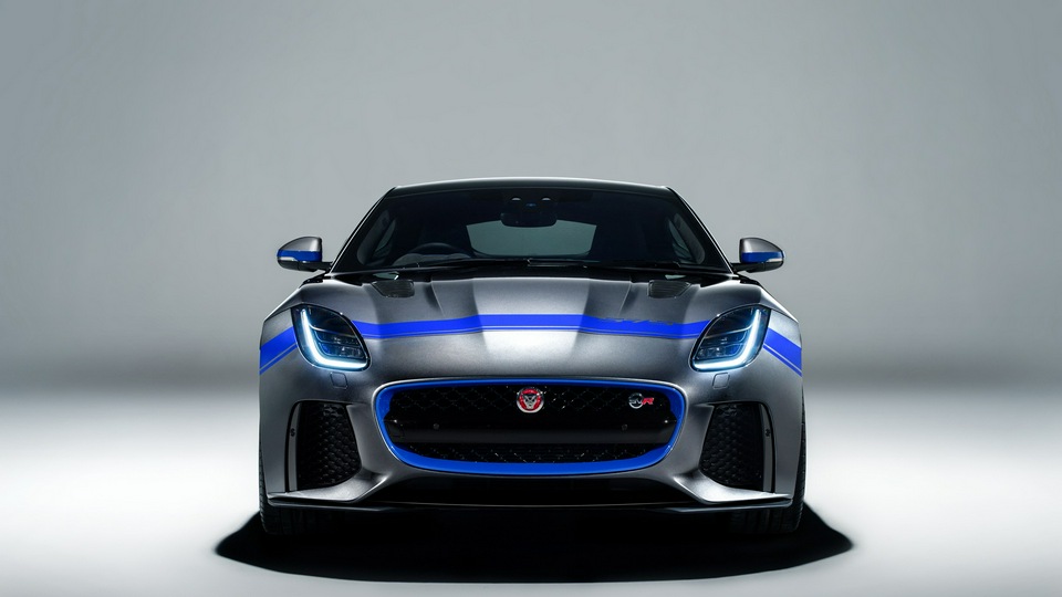 Jaguar F Type SVR Graphic Pack Coupe 2018 спереди