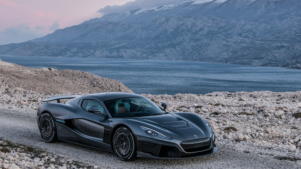 Rimac C Two Женева 2018 4k