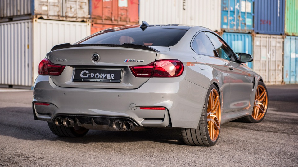 G Power BMW M4 CS 2018 сзади