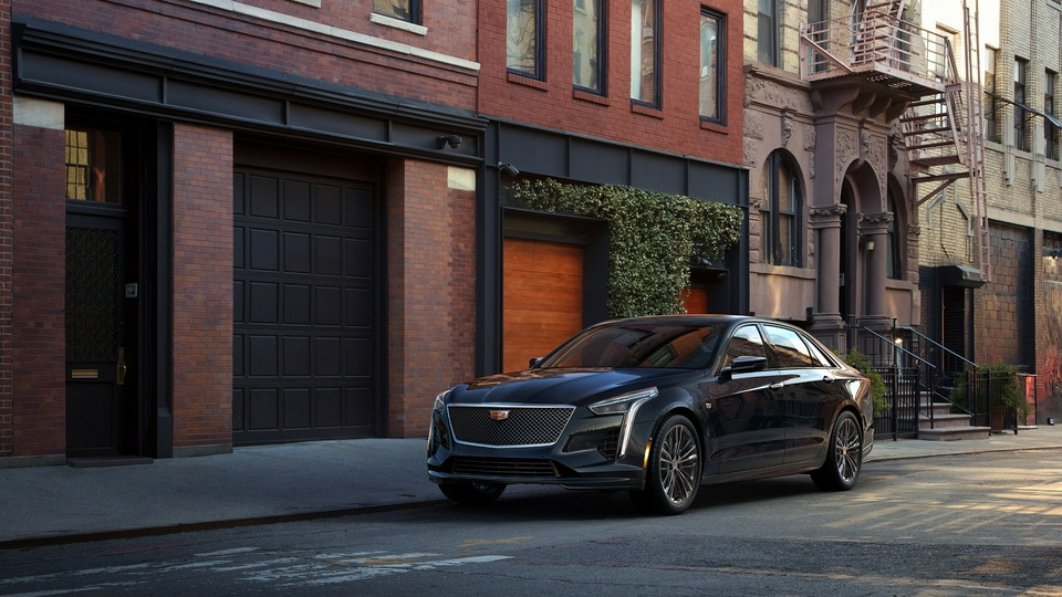 Cadillac CT6 V Sport 2019 Вид сбоку