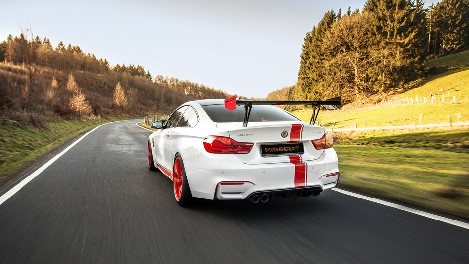 2018 Bmw M4 Manhart Racing Сзади