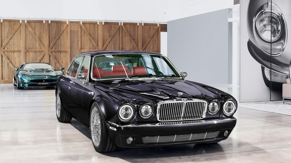 Jaguar XJ6 от Jaguar Land Rover Классический внешний вид спереди