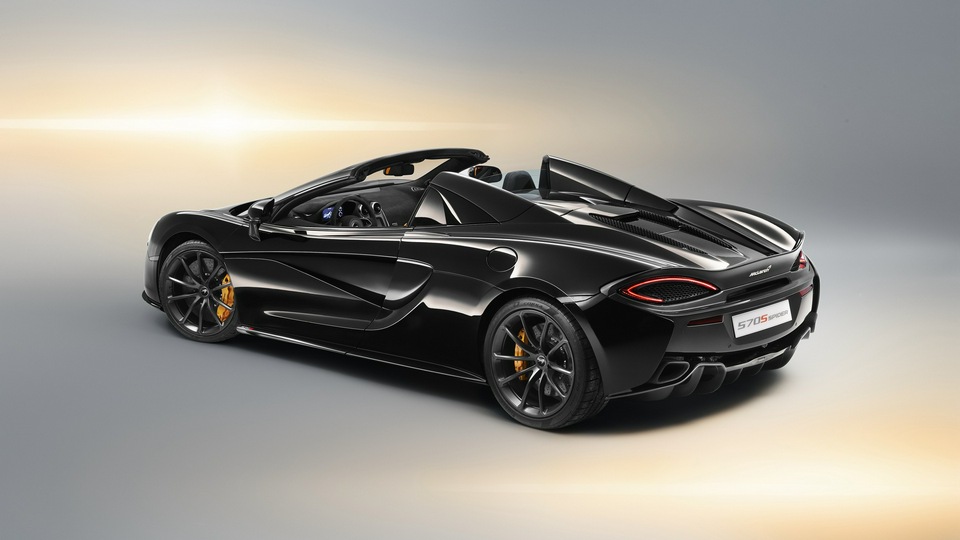 McLaren 570S Spider Design Edition 2018 сзади