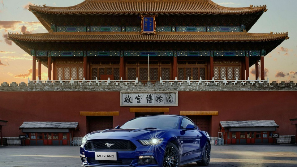 Ford Mustang в Китае