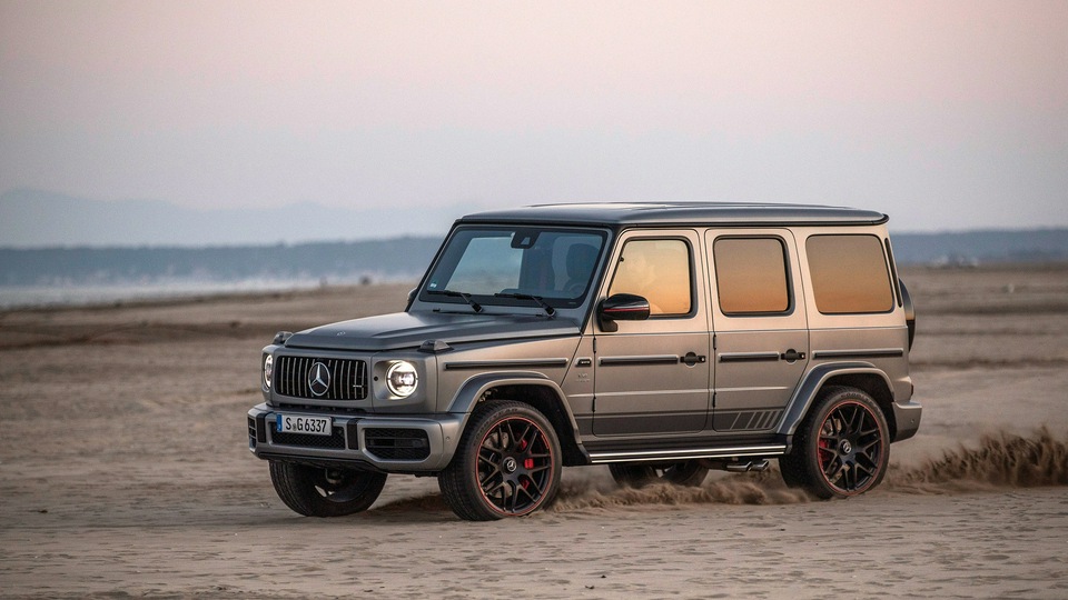 Mercedes Benz AMG G 63 Edition 1 2018 Дрейфующий