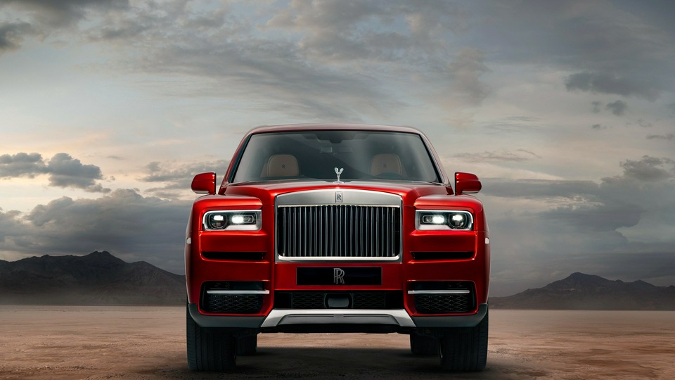 Внедорожник Rolls Royce Cullinan 2019 года выпуска