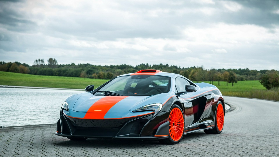 Тема McLaren MSO 675LT Gulf Racing 2018