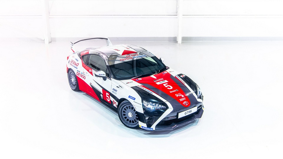 Toyota GT86 Tribute Toyota TS050 Hybrid 2018 4k