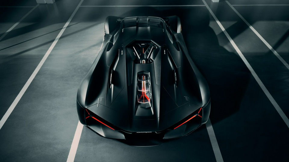 Lamborghini Terzo Millennio 2019 Сзади