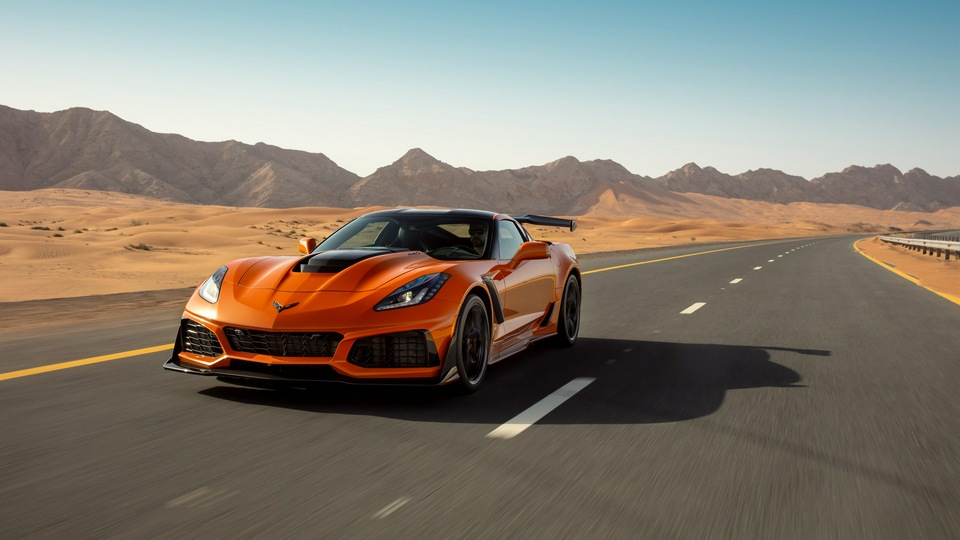 Chevrolet Corvette ZR1 2019 Вид спереди