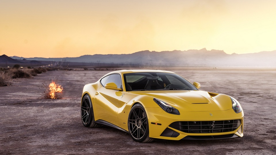 Ferrada Sema Желтая передняя часть Ferrari F12