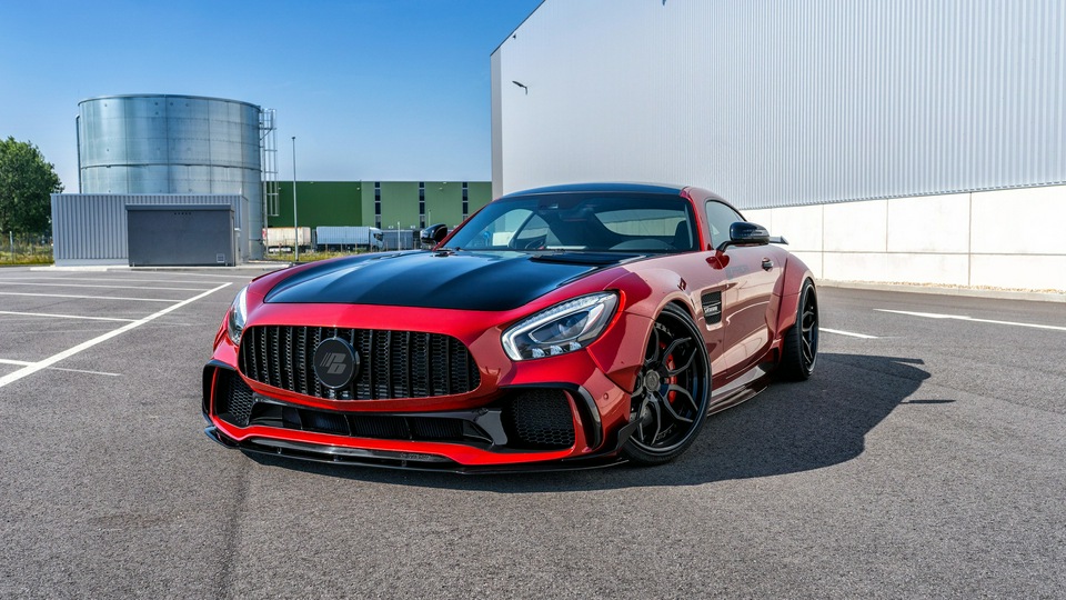 Предыдущий дизайн Mercedes AMG GT S PD700GTR 2018 4k