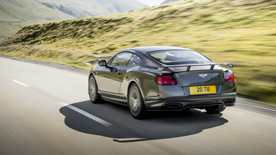 Bentley Continental GT Supersport сзади