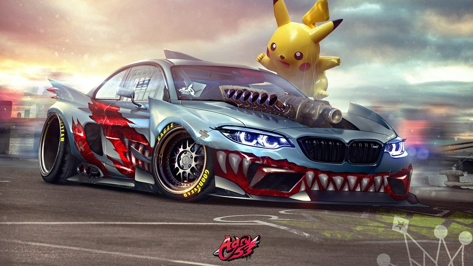 BMW M2 с наддувом Pokemon