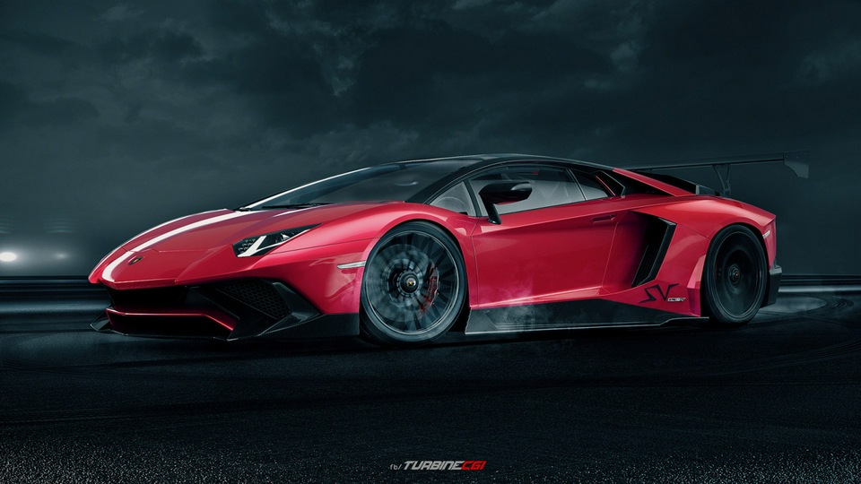 Aventador Superveloce SV CGI