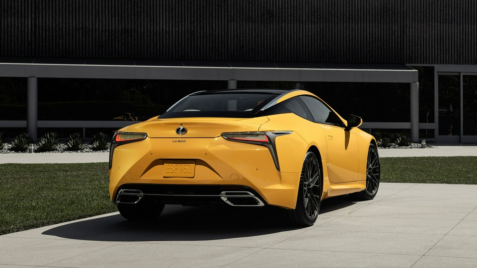 Концепт Lexus LC 500 Inspiration 2019 сзади