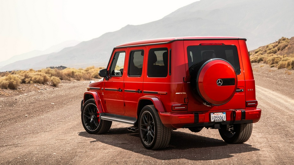 2018 Mercedes AMG G 63 Сзади