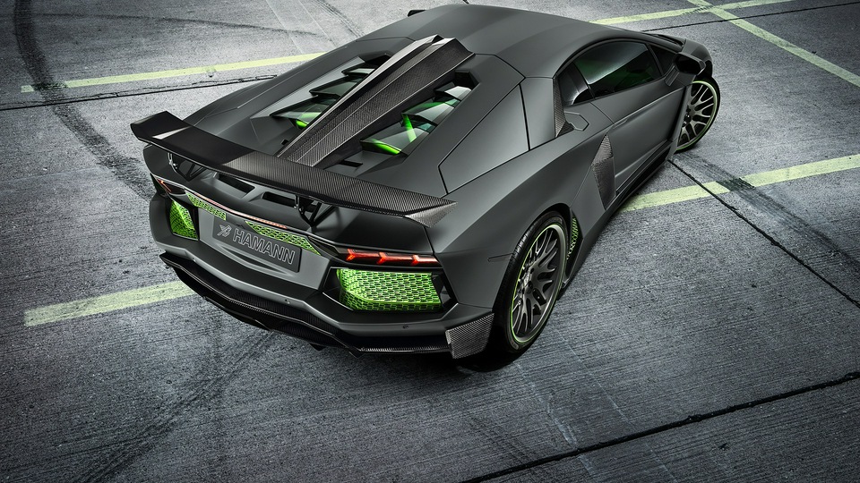 Изготовленный на заказ Lamborghini Aventador