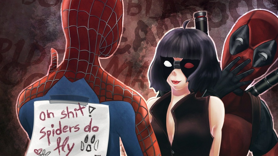 Паук Действительно летает