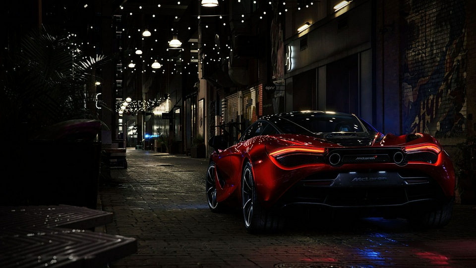 Mclaren 720s CGI