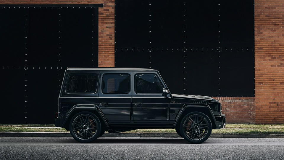 Mercedes G Class Вид сбоку