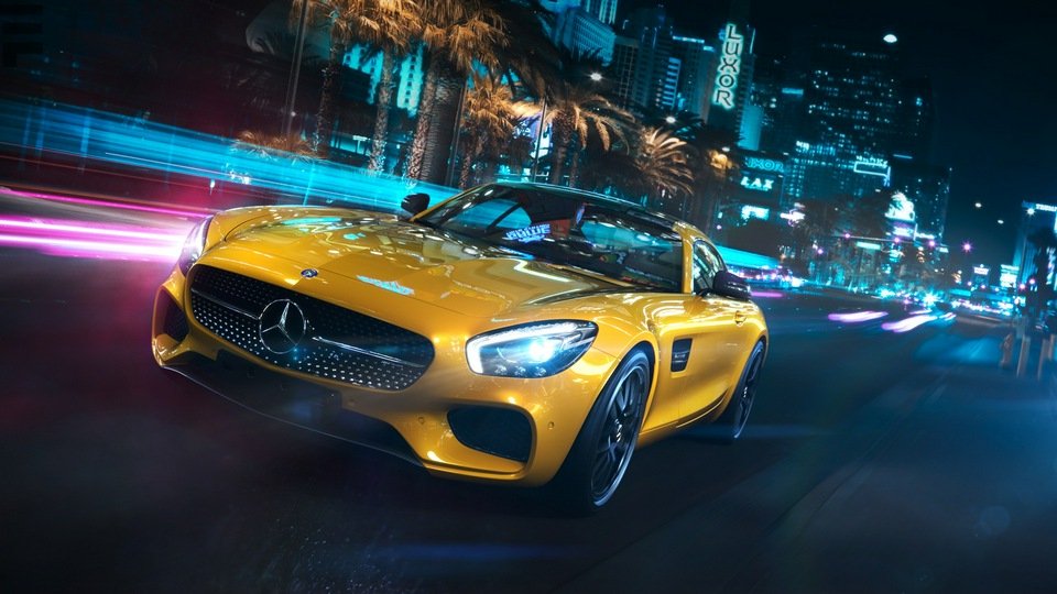 Mercedes Benz Amg GT Спереди