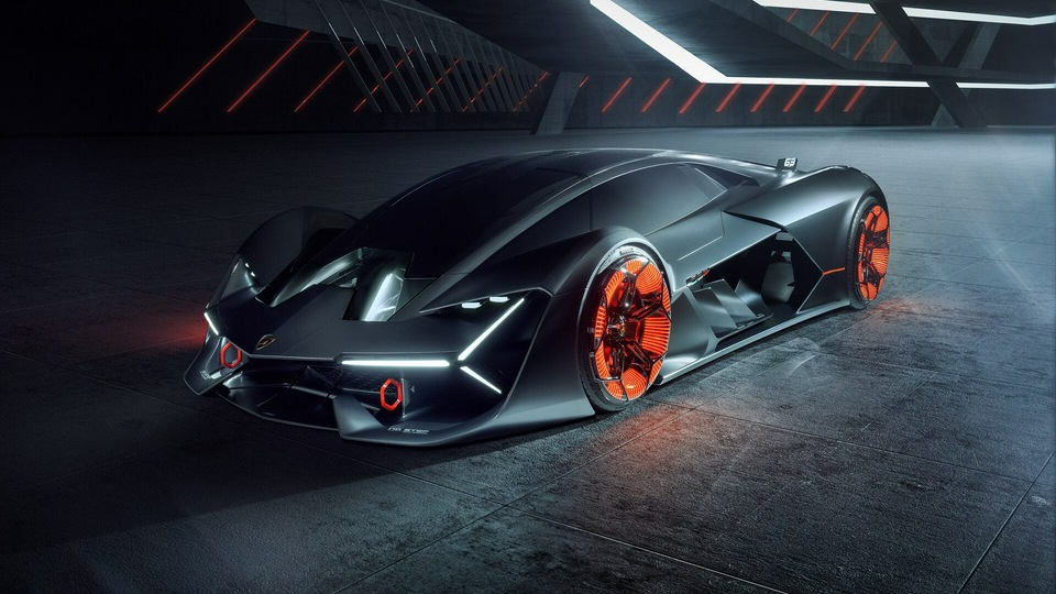 Автомобиль Lamborghini Terzo Millennio 2019 года выпуска