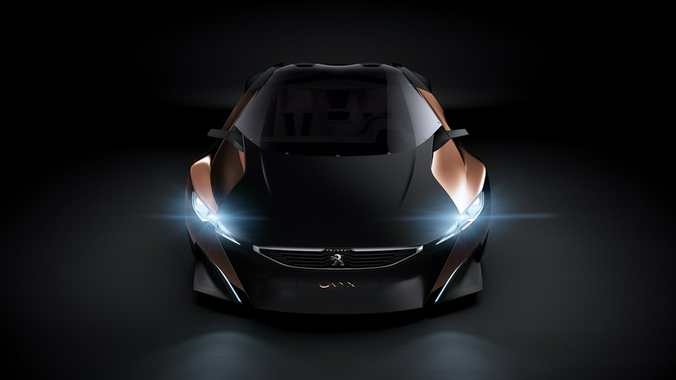 Концепт Peugeot Onyx Спереди