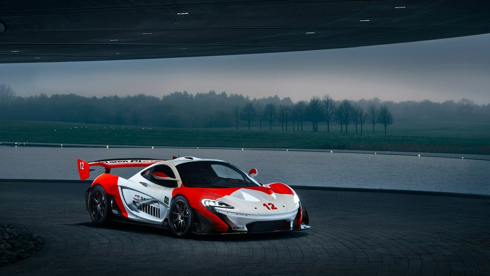 McLaren MSO P1 GTR Айртон Сенна 2018 4k