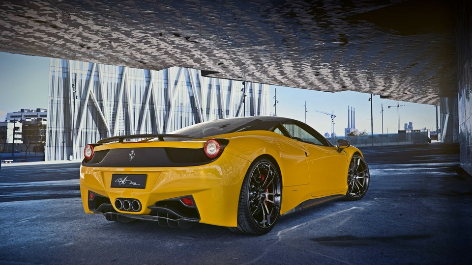 Ferrari 458 Italia Желтый 2018