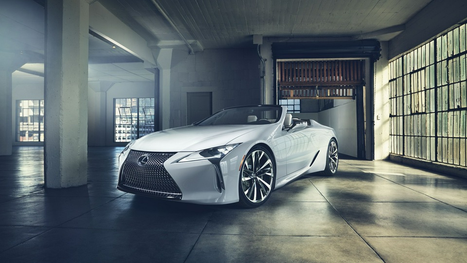 Концепт кабриолета Lexus Lc 2019