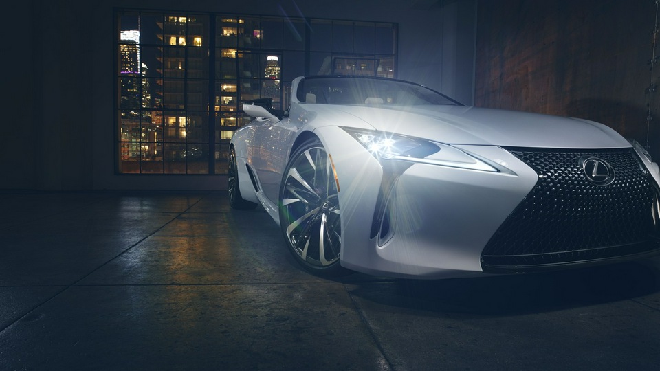 Концепт кабриолета Lexus Lc 2019 12k